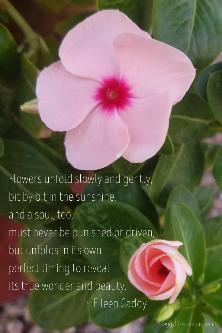 Inspirational quote card from Release