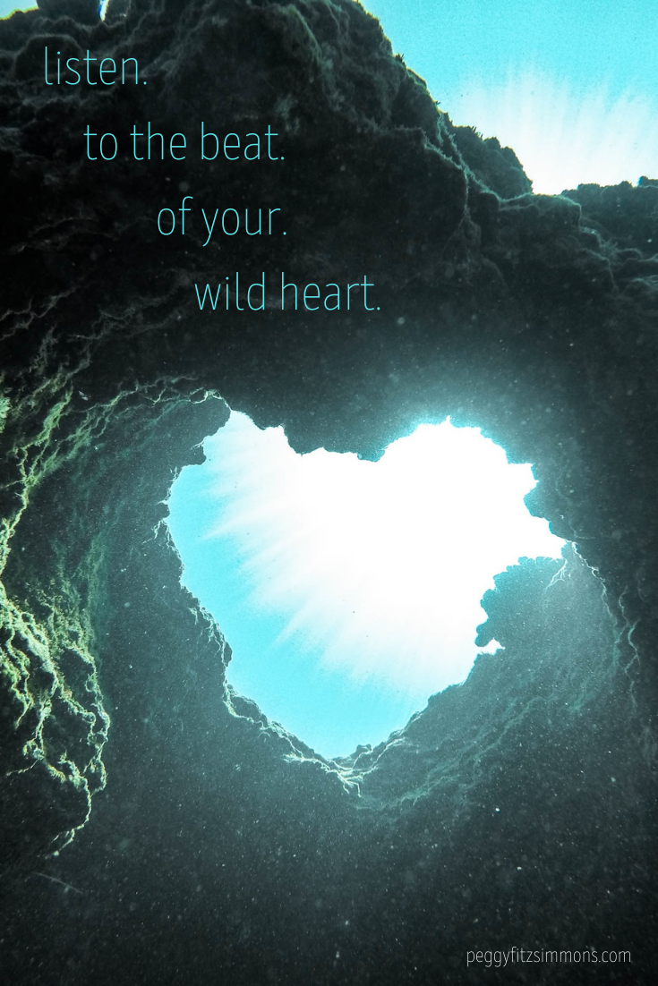 Inspirational quote card from Release